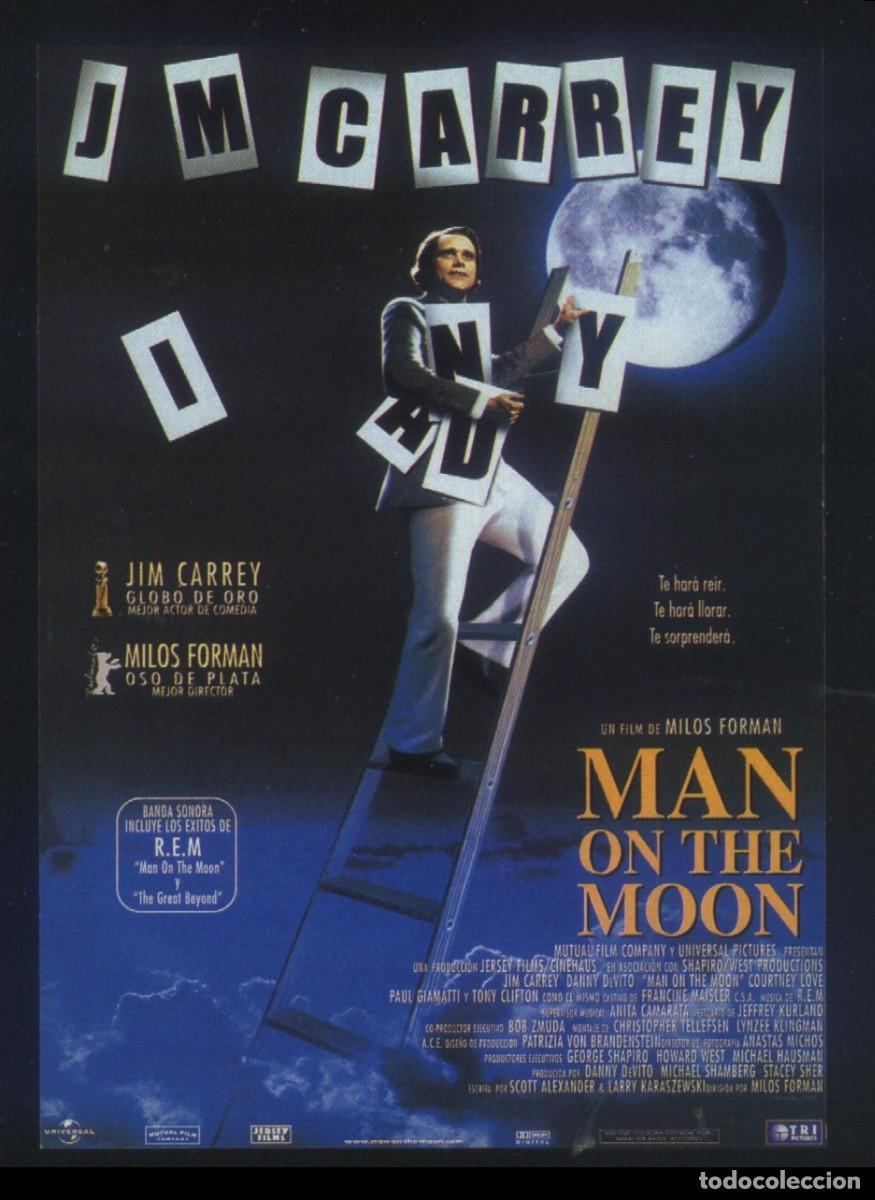 Cine: Q-12016- Man on the Moon (FICHA T&Eacute;CNICA) Jim Carrey - Danny DeVito - Courtney Love