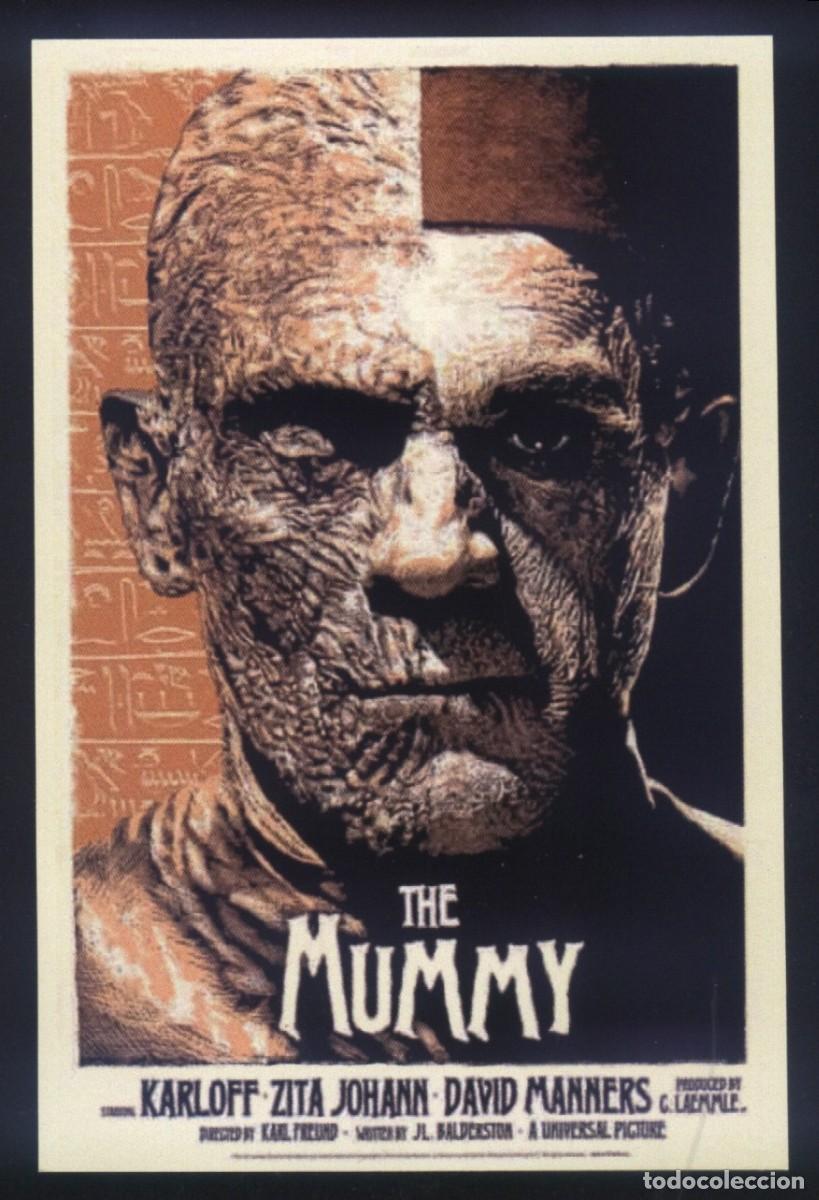 Cinema: Q-12017- The Mummy (La momia) Boris Karloff - Zita Johann - David Manners