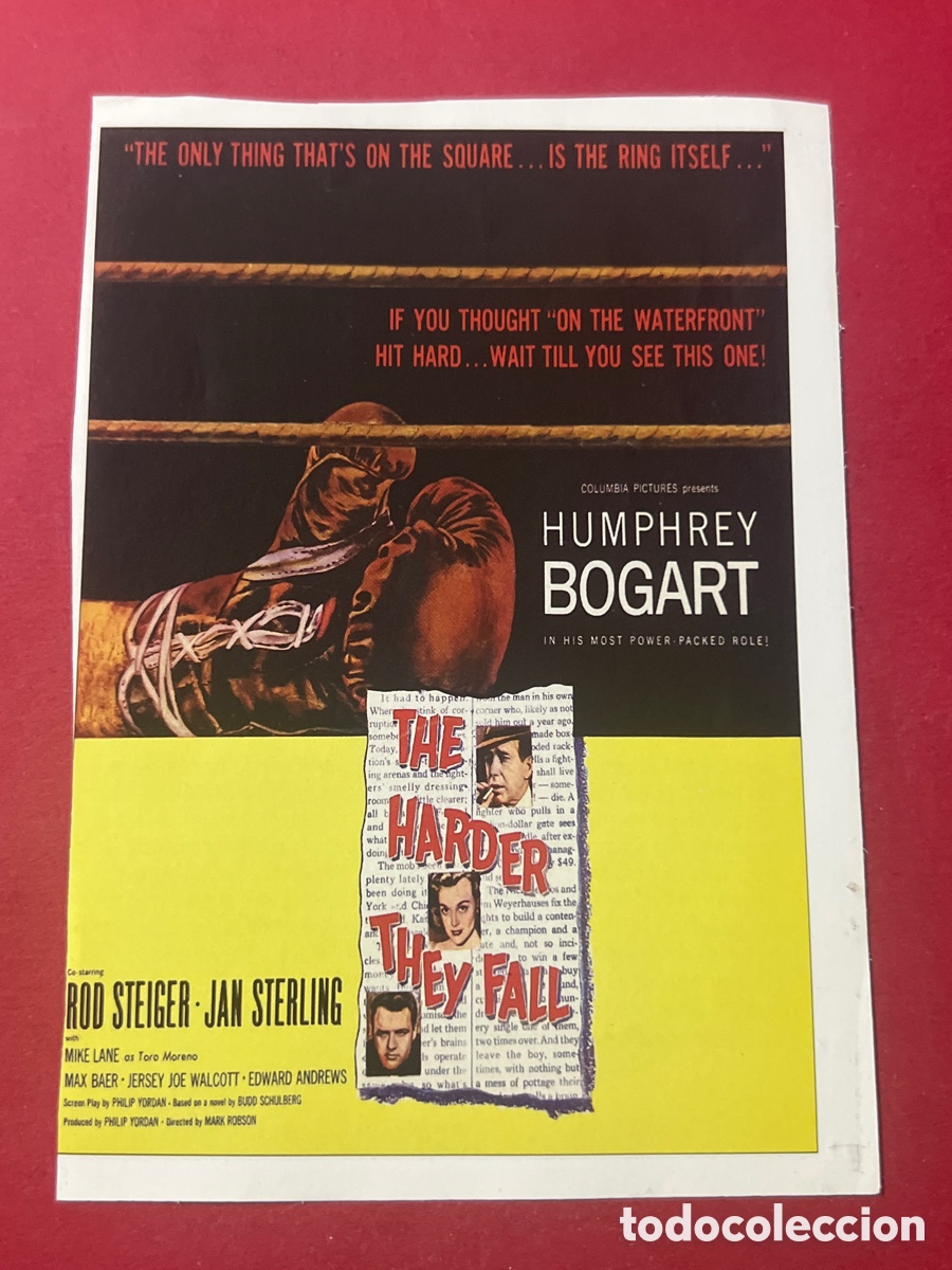 Cine: W10. CARTEL MAN&Iacute;A - PEL&Iacute;CULAS BOXEO