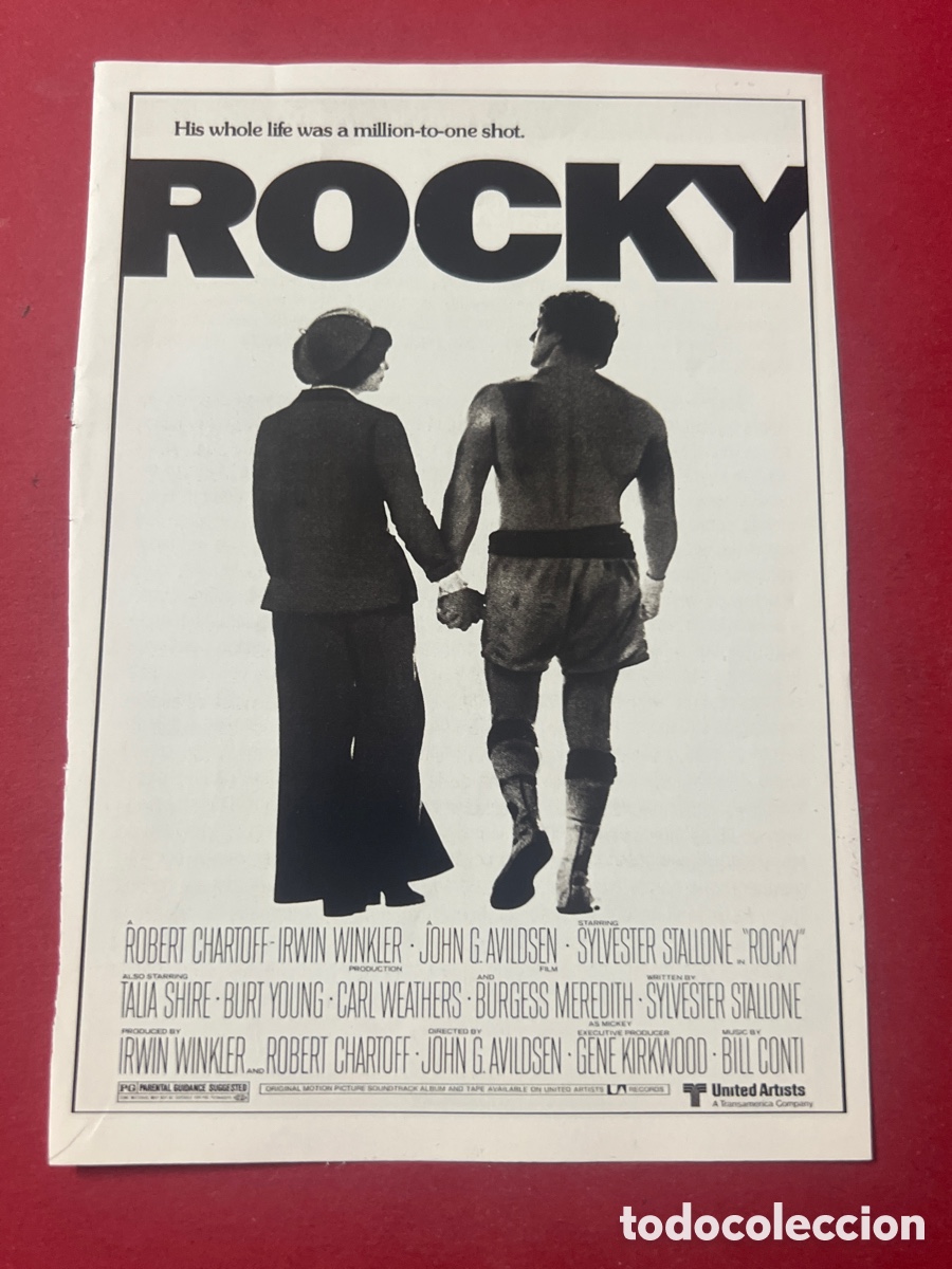 Cine: W16. CARTEL MAN&Iacute;A - PEL&Iacute;CULAS BOXEO