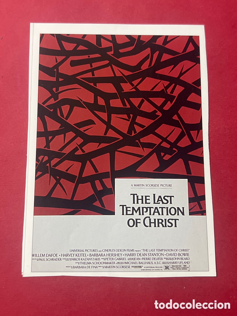 Cine: W20. CARTEL MAN&Iacute;A - MART&Iacute;N SCORSESE