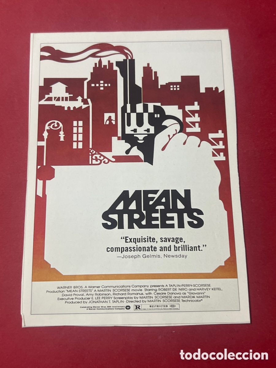 Cine: W21. CARTEL MAN&Iacute;A - MART&Iacute;N SCORSESE