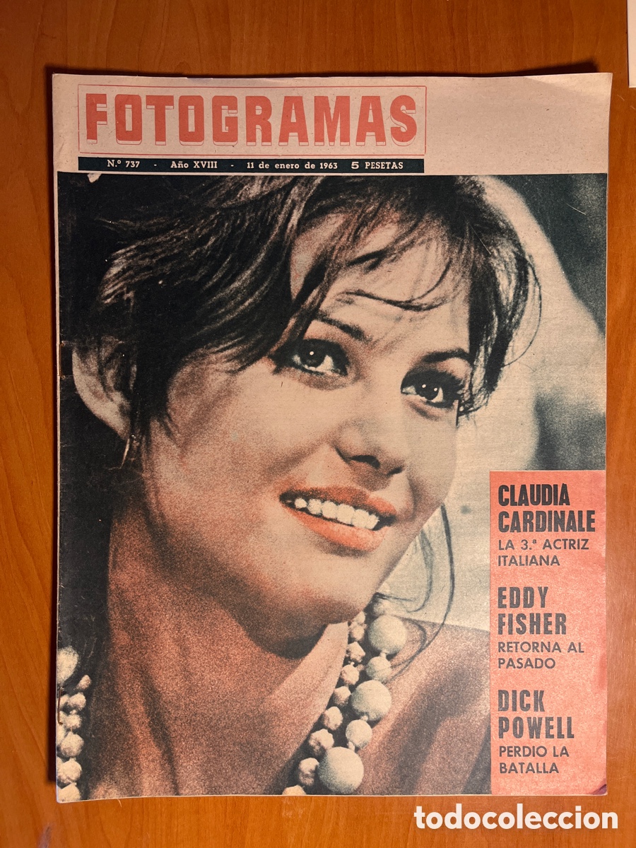 Cine: FOTOGRAMAS N&Uacute;MERO 737, (REVISTA SEMANAL CINEMATOGR&Aacute;FICA Y DE ACTUALIDADES)