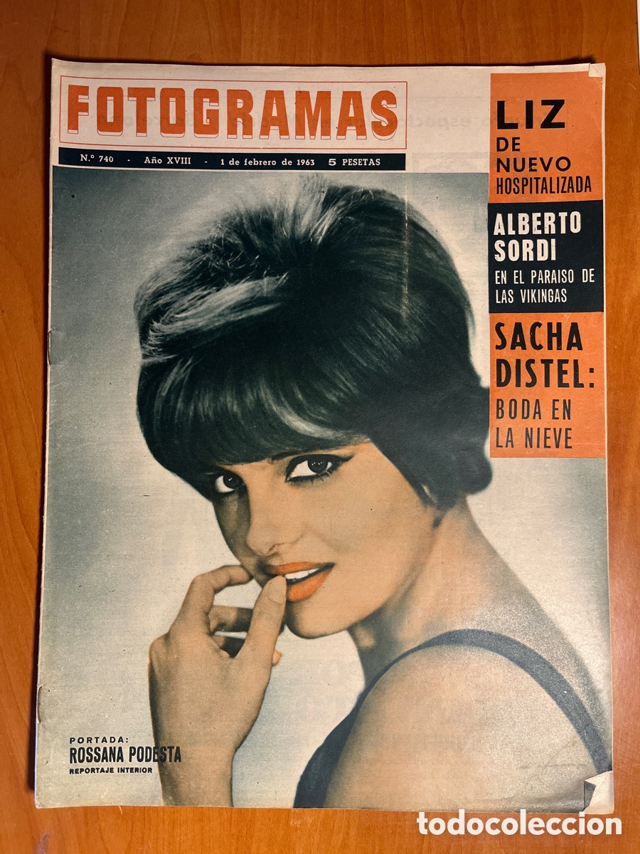 Cine: FOTOGRAMAS N&Uacute;MERO 740, (REVISTA SEMANAL CINEMATOGR&Aacute;FICA Y DE ACTUALIDADES)