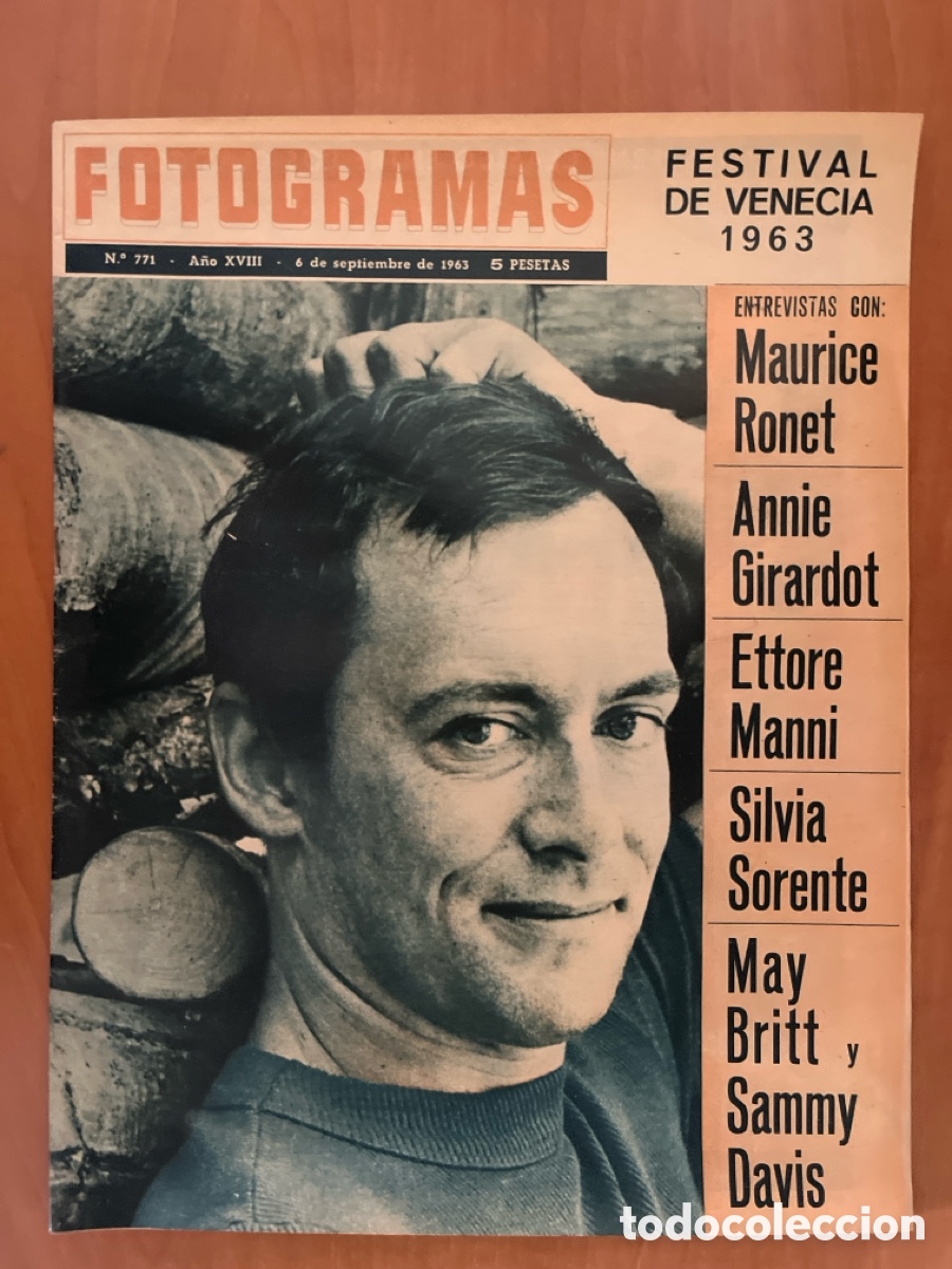 Cine: FOTOGRAMAS N&Uacute;MERO 771, (REVISTA SEMANAL CINEMATOGR&Aacute;FICA Y DE ACTUALIDADES)