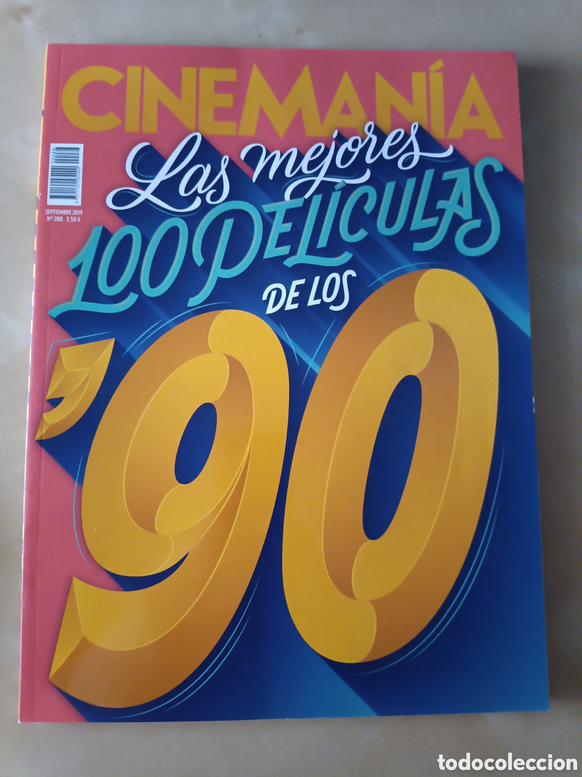 Cine: REVISTA CINEMAN&Iacute;A N&deg; 288 SEPTIEMBRE 2019 LAS MEJORES 100 PEL&Iacute;CULAS DE LOS 90 c7
