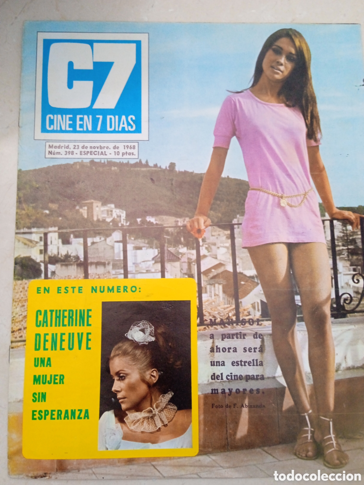 Cine: Cine en 7 d&iacute;as n&deg;398 Marisol Catherine Deneuve Mar&iacute;a Kosti Waldo de los R&iacute;os Belinda Lee