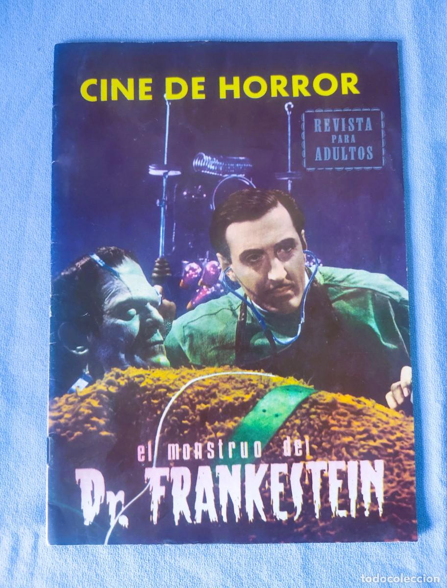 Cine: CINE DE HORROR EL MONSTRUO DEL DR. FRANKESTEIN EDICIONES A. DE A. A&Ntilde;O 1966