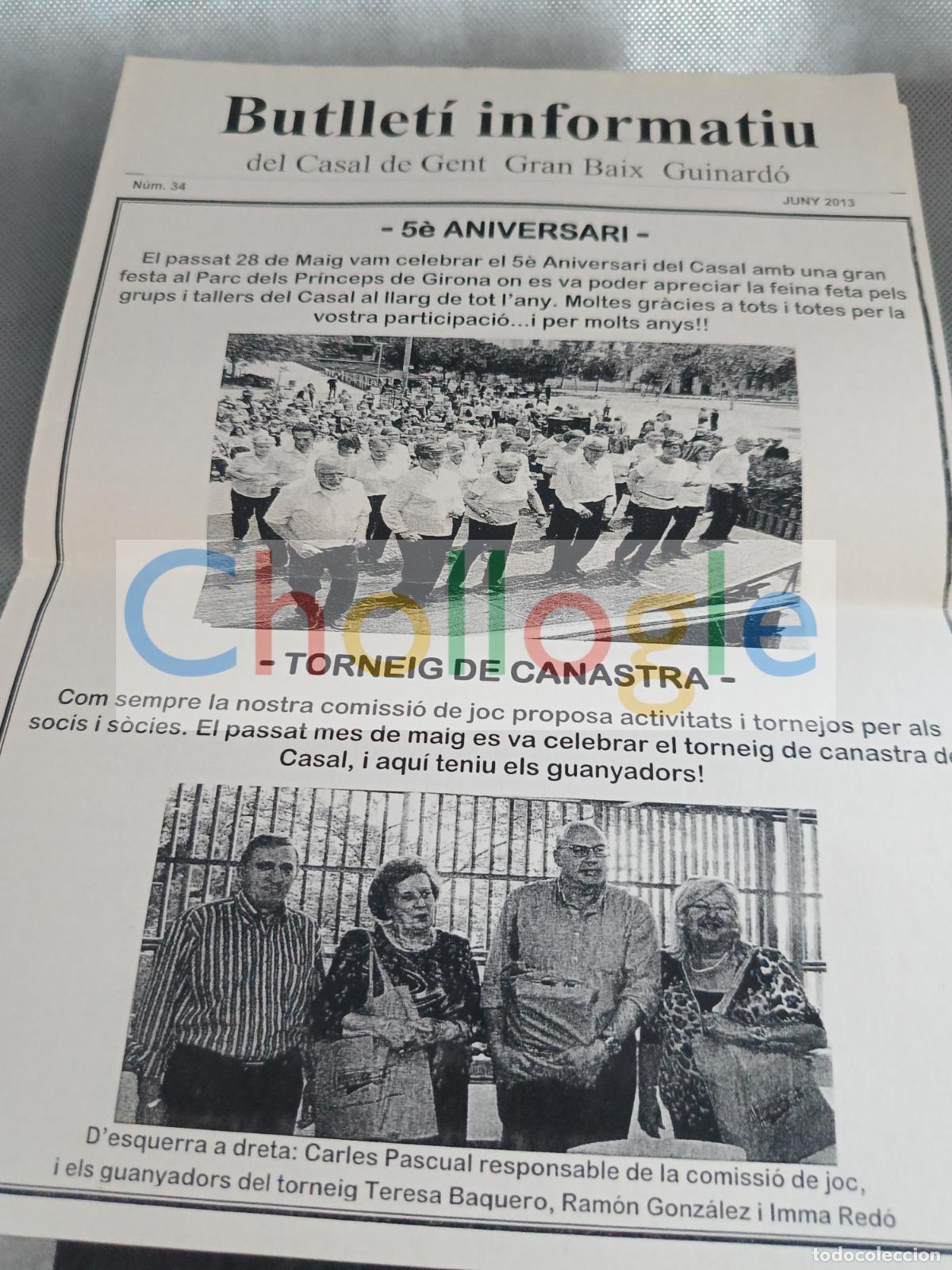 Cine: Butlleti informatiu Baix Guinard&oacute; tamany A4