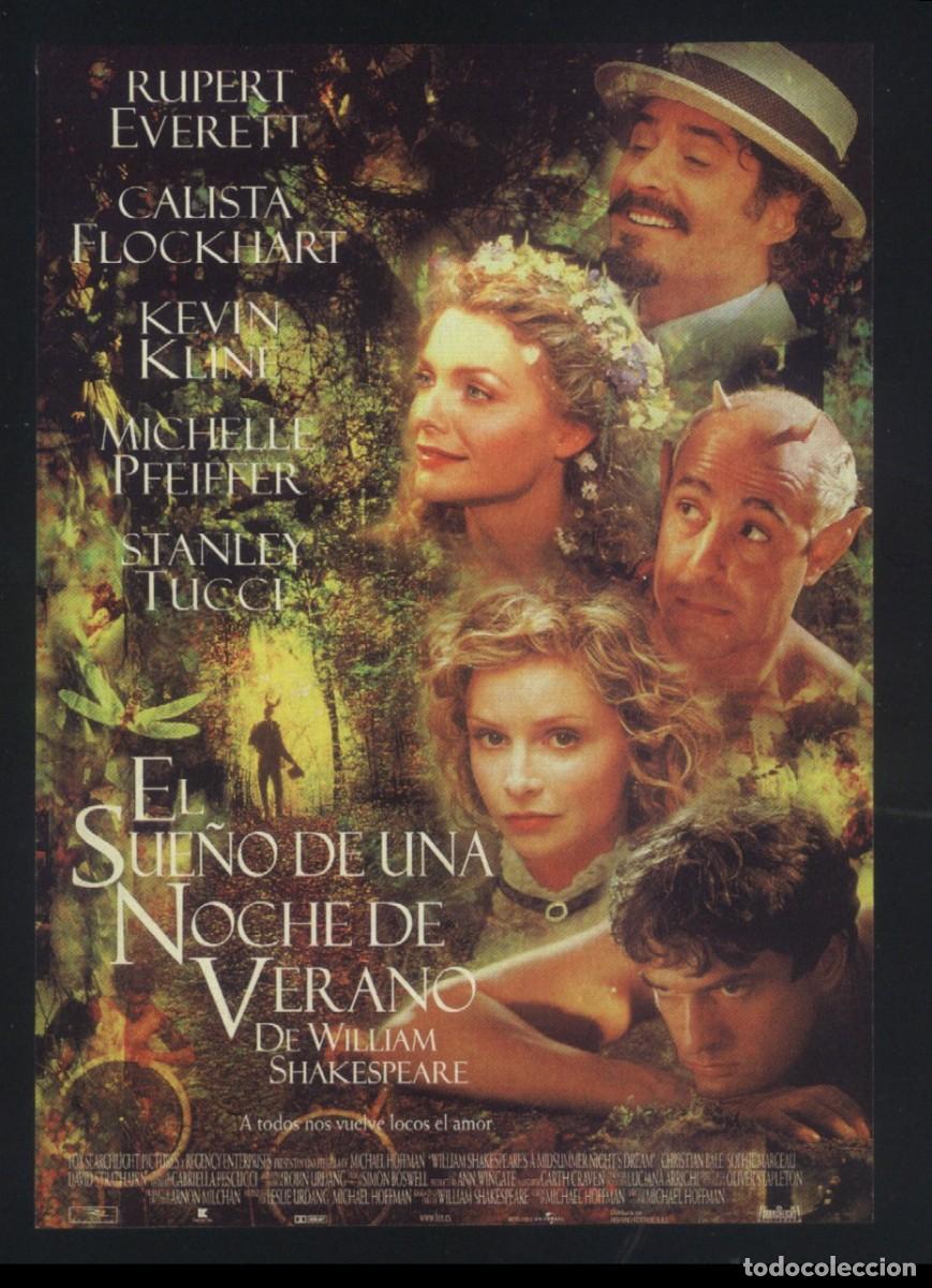 Cinema: Q-12019- EL SUE&Ntilde;O DE UNA NOCHE DE VERANO (FICHA T&Eacute;CNICA)Michelle Pfeiffer - Kevin Kline