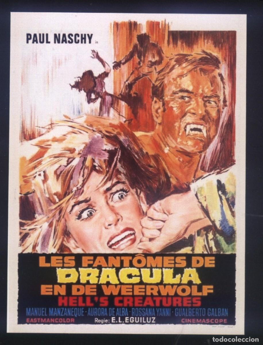 Cinema: Q-12020- LES FANT&Ocirc;MES DE DR&Aacute;CULA (LA FURIA DEL HOMBRE LOBO) PAUL NASCHY