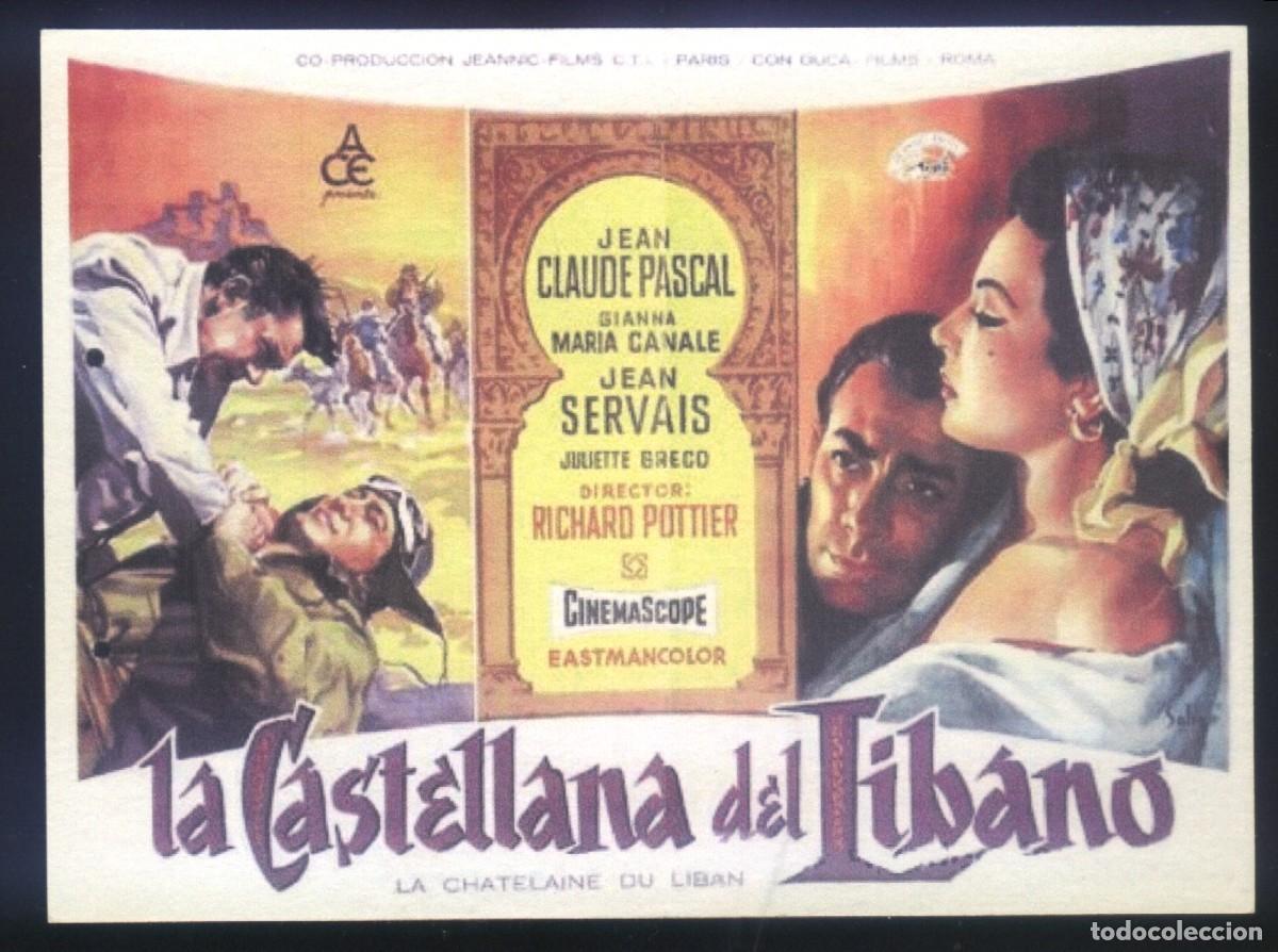 Cine: Q-02198- LA CASTELLANA DEL LIBANO (La ch&acirc;telaine du Liban) (SOLIG&Oacute;) Jean-Claude Pascal