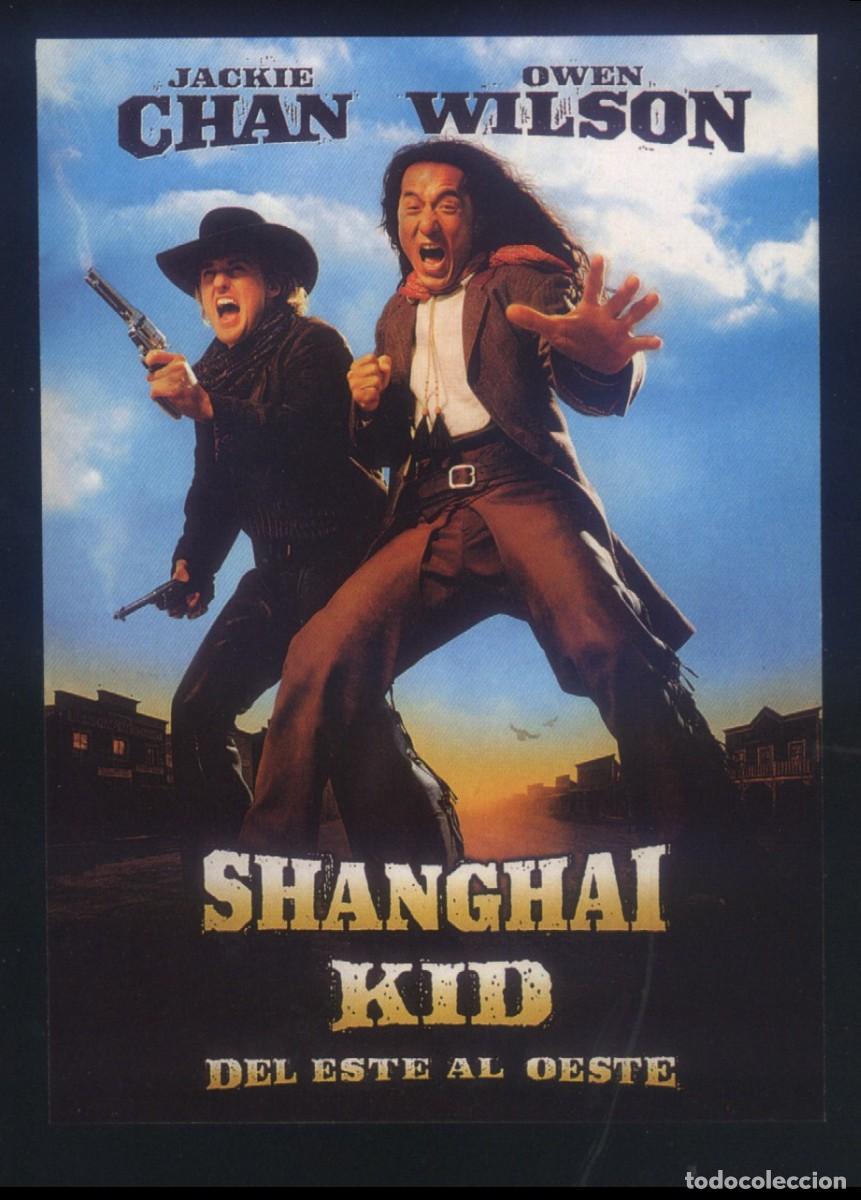 Cine: Q-12023- Shanghai Kid, del este al oeste (Shanghai Noon) (FICHA T&Eacute;CNICA) Jackie Chan