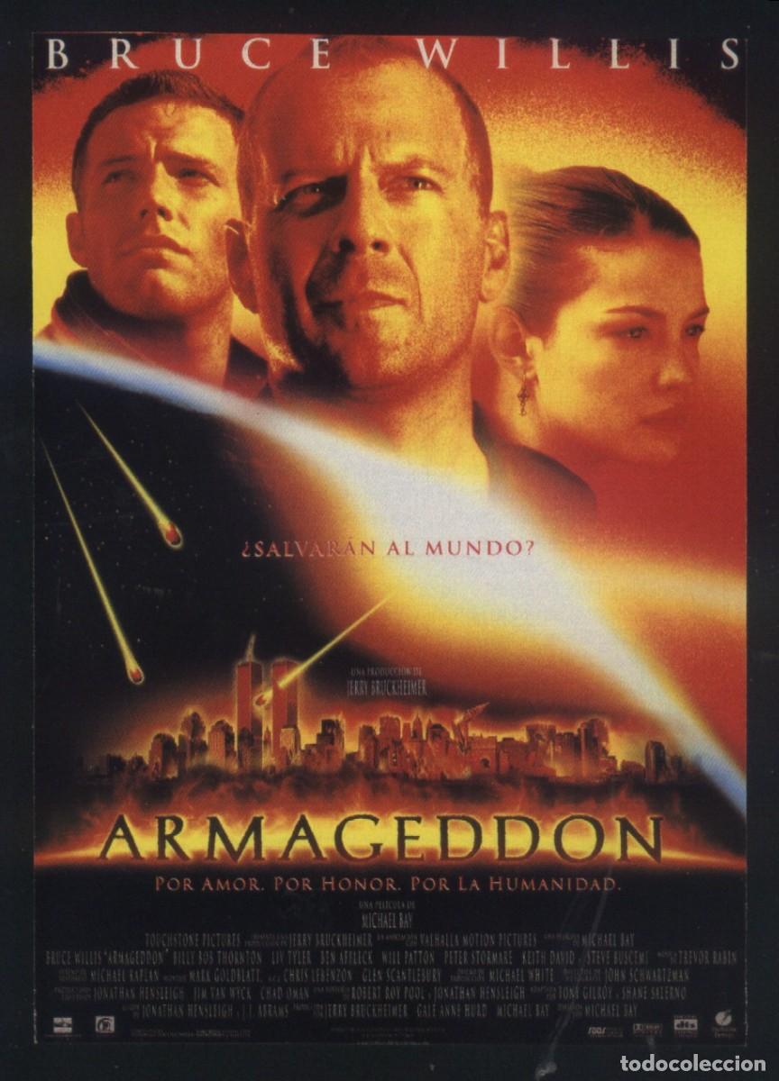 Cine: Q-12029- ARMAGEDDON (FICHA T&Eacute;CNICA) Bruce Willis - Ben Affleck - Liv Tyler