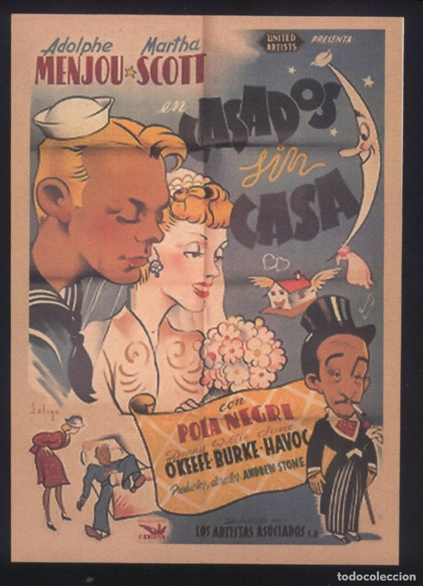 Cine: Q-10747- CASADOS SIN CASA (Hi Diddle Diddle) (SOLIG&Oacute;) Adolphe Menjou