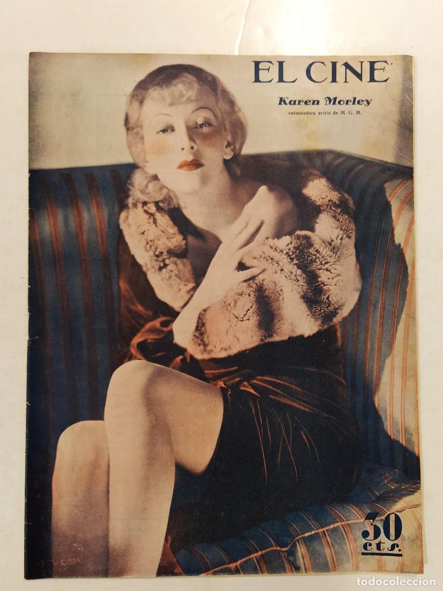 Cine: EL CINE-A&Ntilde;O 1932-CLAUDETTE COLBERT-KAREN MORLEY-MOJICA-CHEVALIER-MICKEY MOUSE DISNEY-RAFAEL SOLE ETC