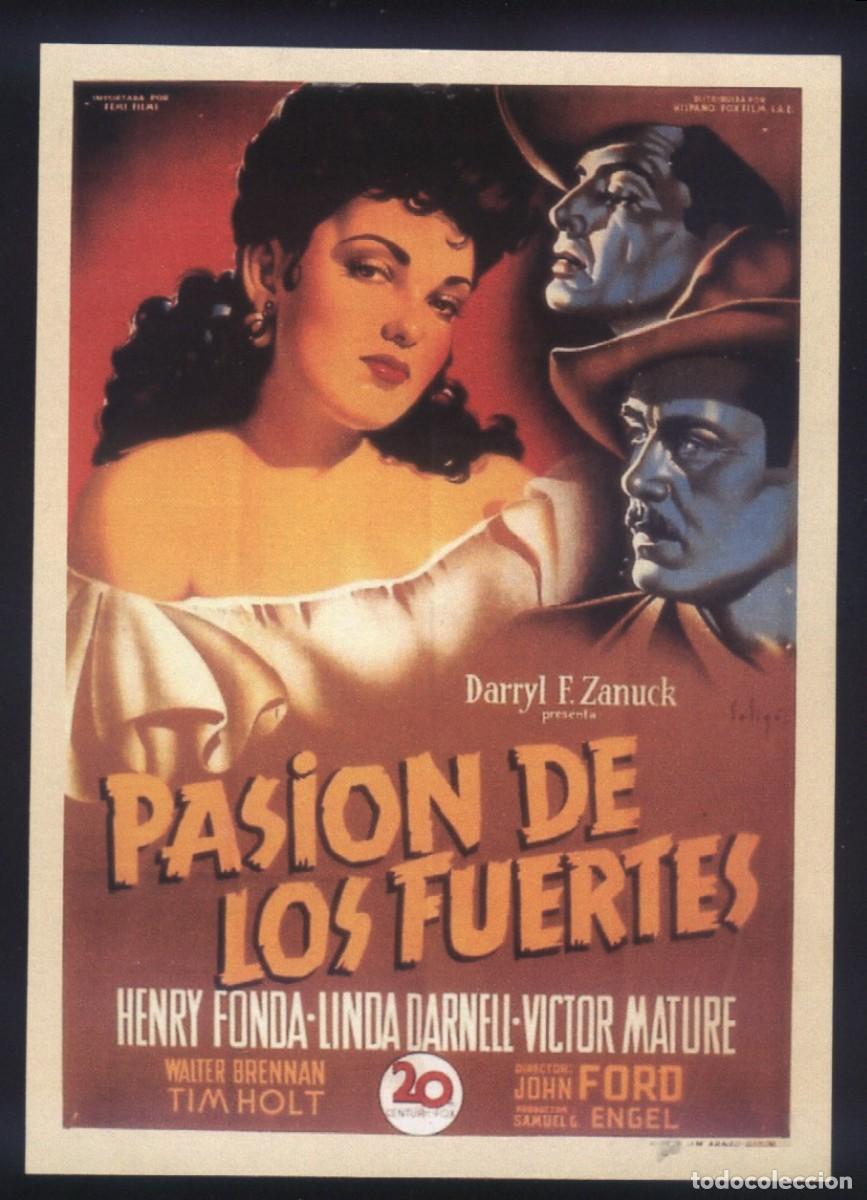 Cine: Q-03611- PASION DE LOS FUERTES (My Darling Clementine) (SOLIG&Oacute;) HENRY FONDA
