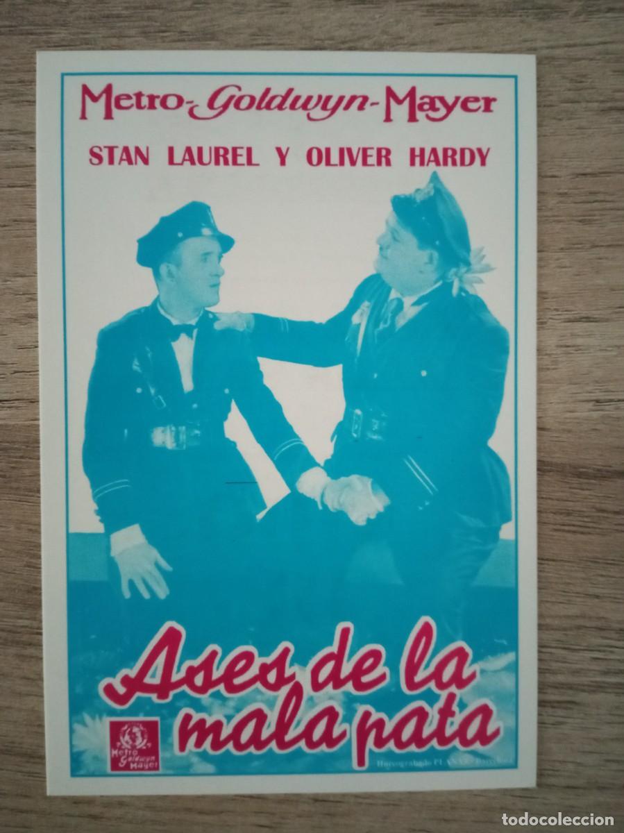Cine: ASES DE LA MALA PATA, STRAN LAUREL, OLIVER HARDY, REPRODUCCI&Oacute;N HECHA EN VALENCIA EN LOS A&Ntilde;OS 80