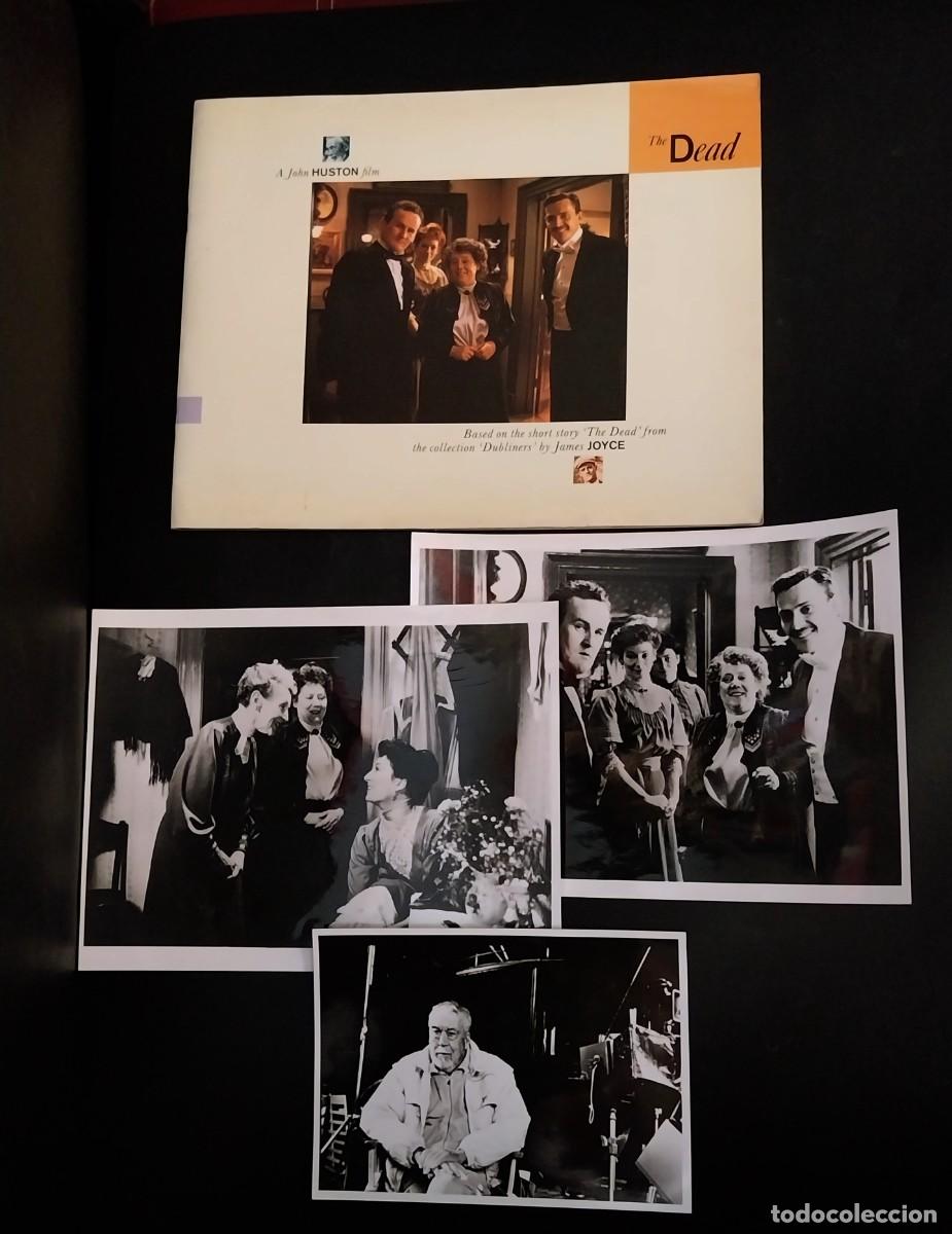 Cine: THE DEAD AMERICAN ILLUSTRATED PRESS KIT + 3 STILLS - JOHN HUSTON - ANJELICA HUSTON - JAMES JOYCE