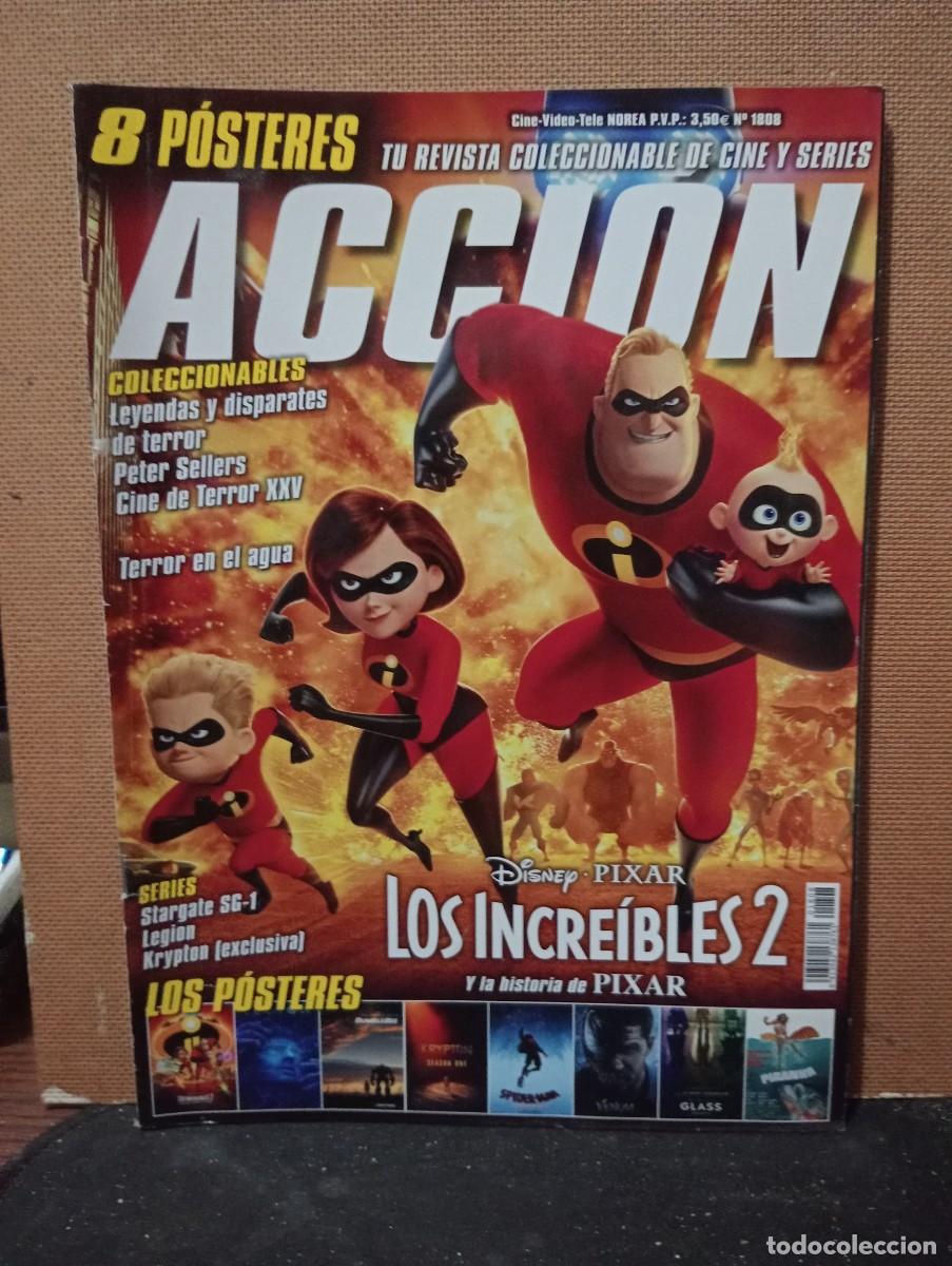 Cine: RevIsta ACCION n &ordm; 1808 con todos los coleccionables