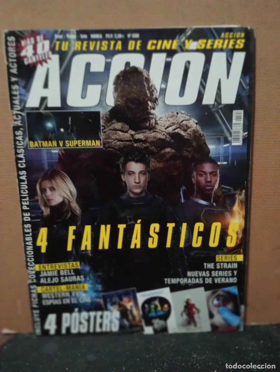 Cine: RevIsta ACCION n &ordm; 1508 con todos los coleccionables