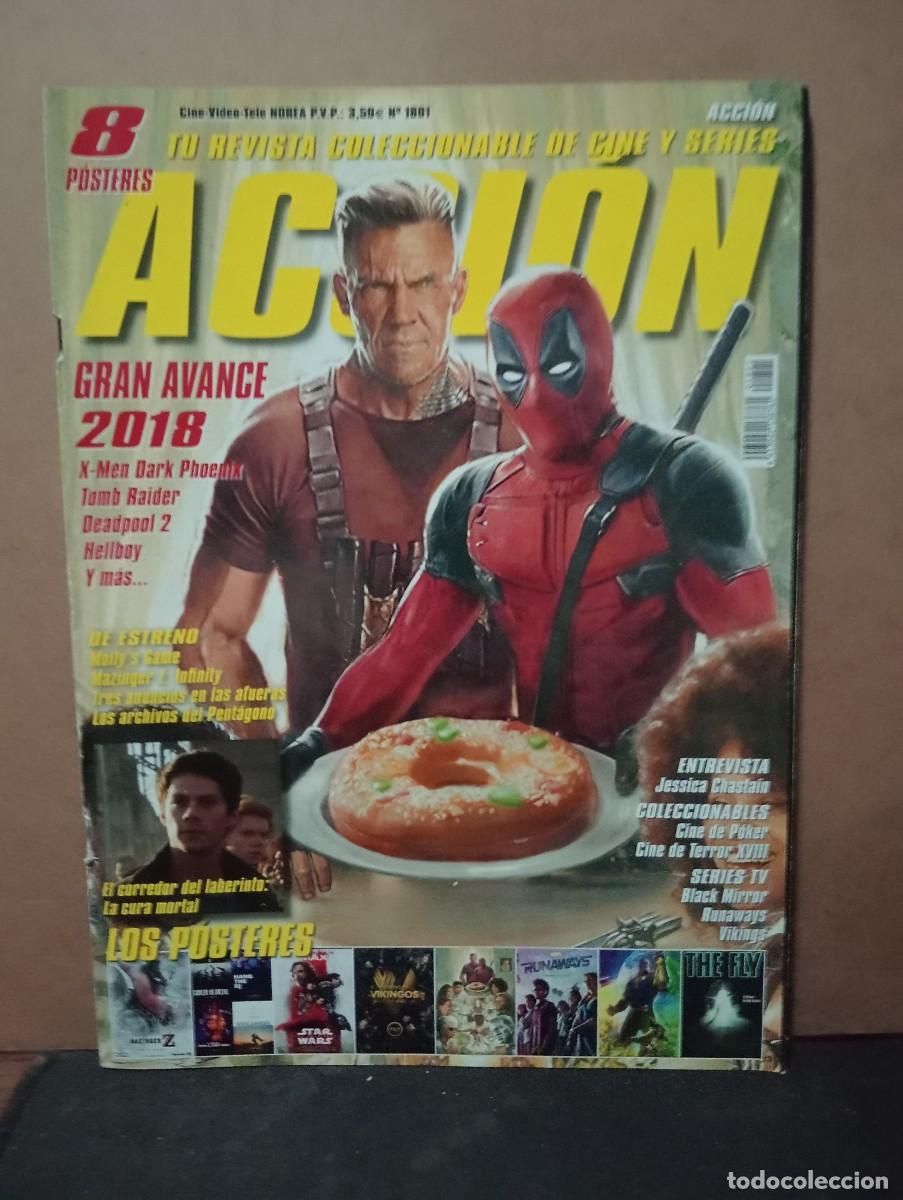 Cine: RevIsta ACCION n &ordm; 1801 con todos los coleccionables