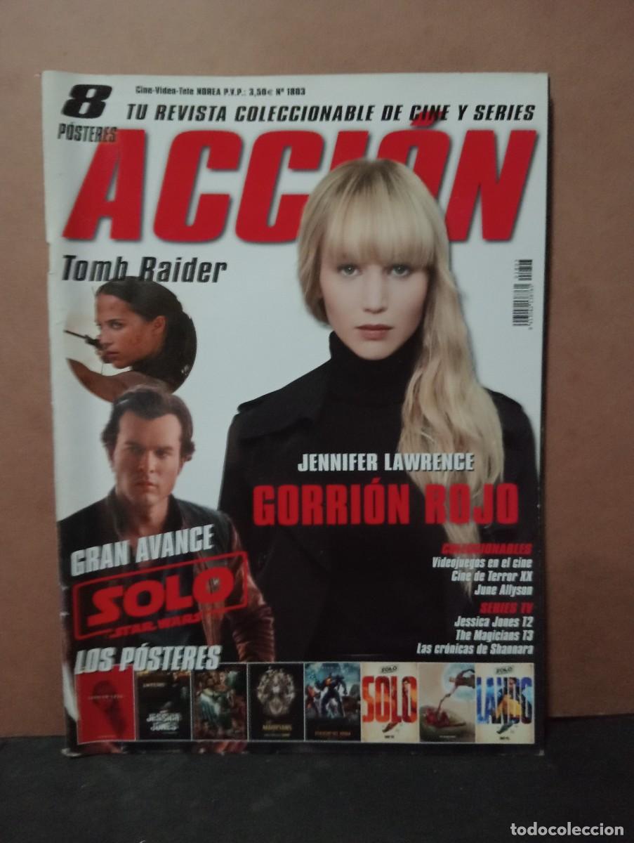 Cine: RevIsta ACCION n &ordm; 1803 con todos los coleccionables
