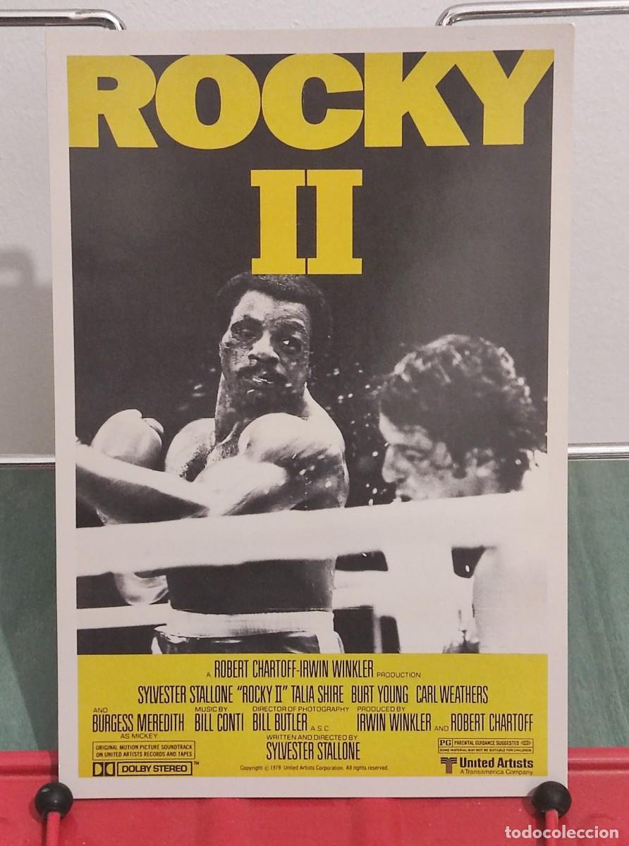 Cine: Folleto Rocky 2 (Rocky II)
