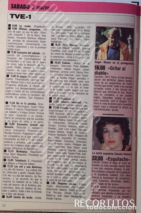 Cine: ESQUILACHE CONCHA VELASCO roger moore - Foto 1