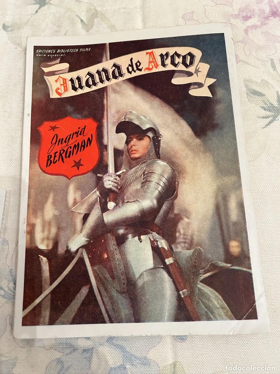 Cine: juana de arco ingrid bergman 16 fotogramas nuevo
