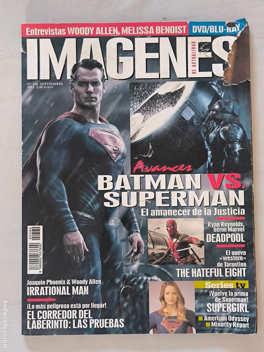 Cine: IMAGENES DE ACTUALIDAD N&ordm; 360 - SEPTIEMBRE 2015 - HENRY CAVILL (B)