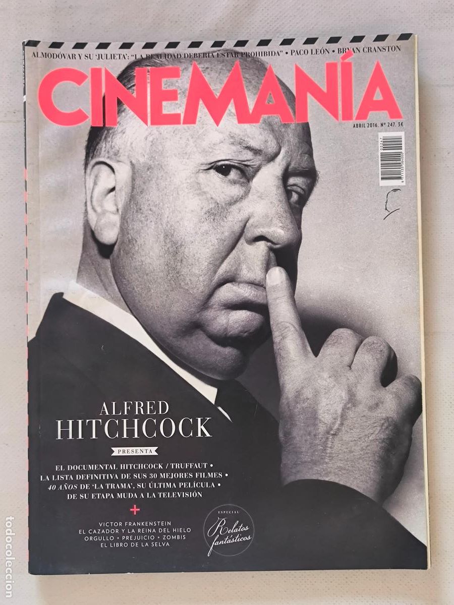 Cine: CINEMANIA N&ordm; 247 - ABRIL 2016 - ALFRED HITCHCOCK (B)
