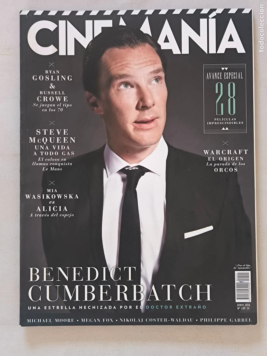 Cine: CINEMANIA N&ordm; 249 - JUNIO 2016 - BENEDICT CUMBERBATCH (B)