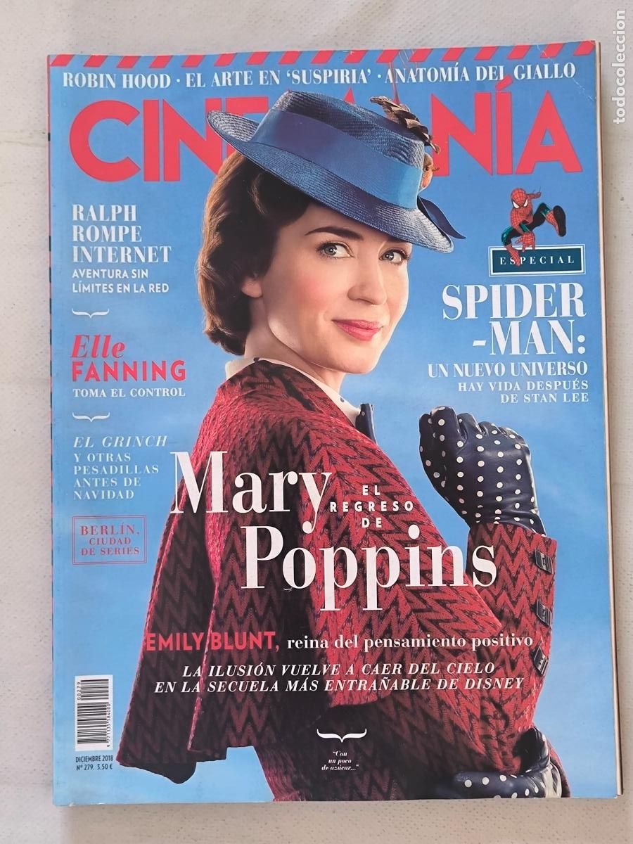 Cine: CINEMANIA N&ordm; 279 - DICIEMBRE 2018 - EL REGRESO DE MARY POPPINS (B)