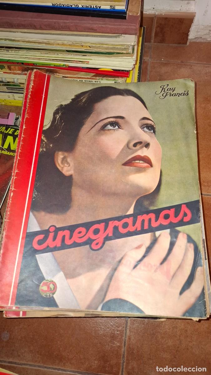 Cine: Revistas Cinegramas. Lote de 32 a 97.