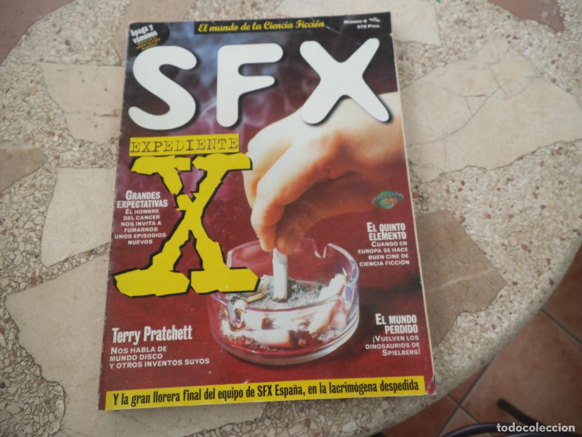Cine: sfx n&ordm; 8, cine de ciencia ficcion....y todo lo demas, expediente x, el quinto elemento, el mundo per