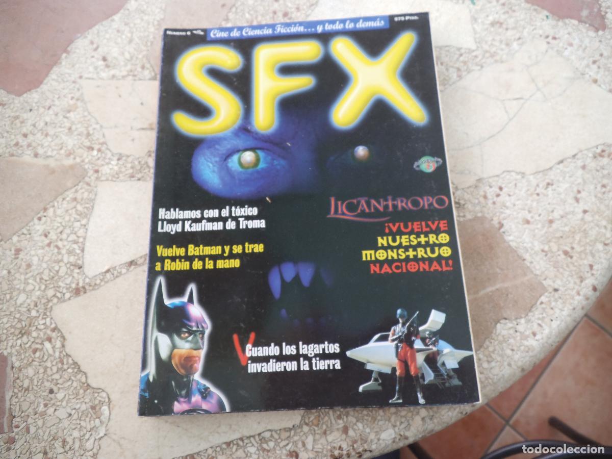 Cine: sfx n&ordm; 6, cine de ciencia ficcion....y todo lo demas, v, licamtropo, lloyd kaufman, batman