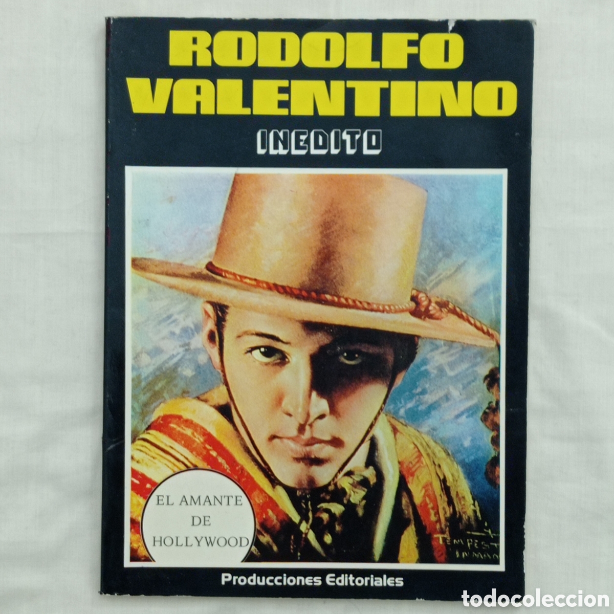 Cine: RODOLFO VALENTINO, INEDITO (P.EDITORIALES 1977)