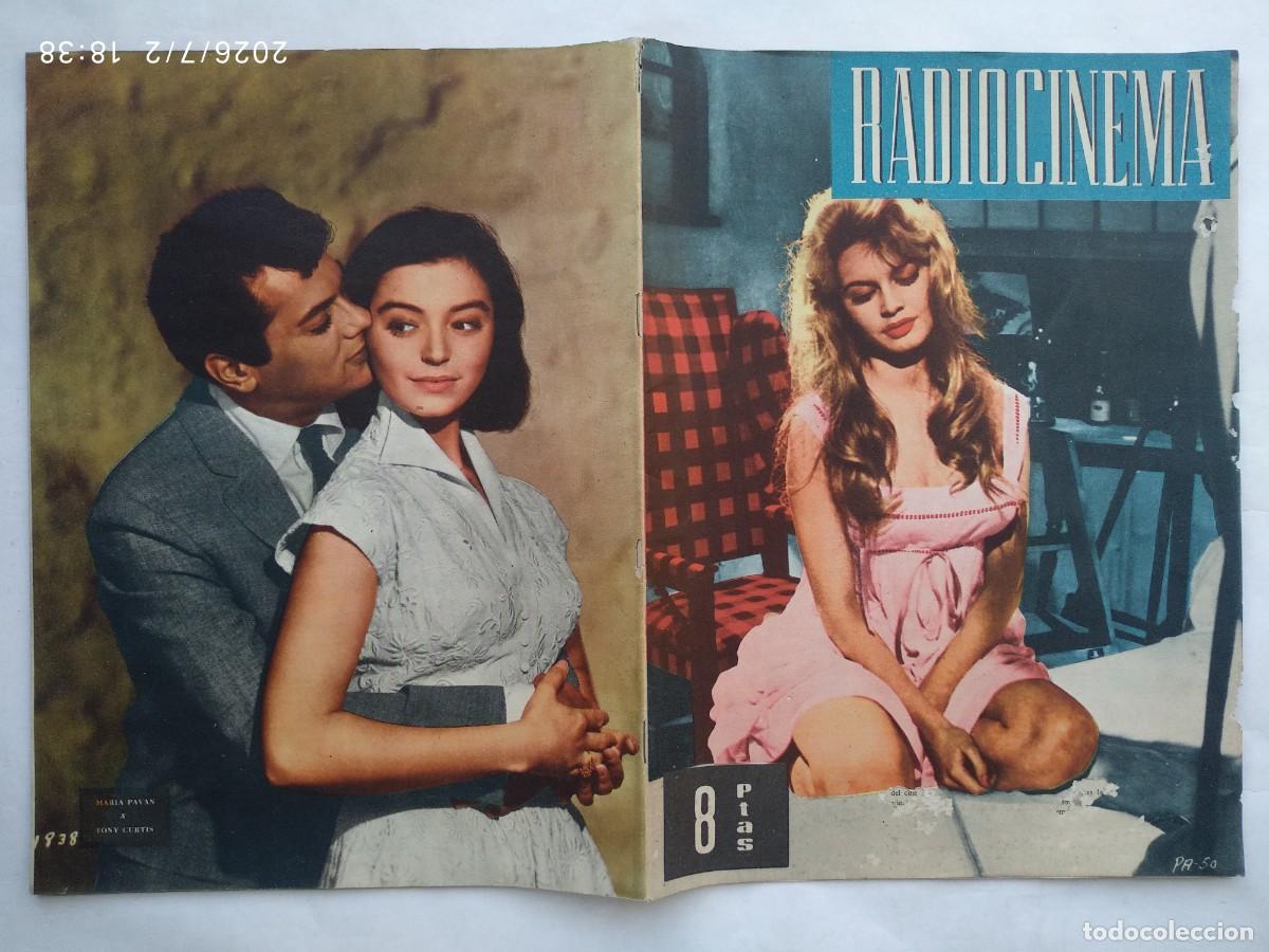 Cine: BRIGITTE BARDOT. CARMEN SEVILLA. CONCHA VELASCO. REVISTA RADIOCINEMA 1959.