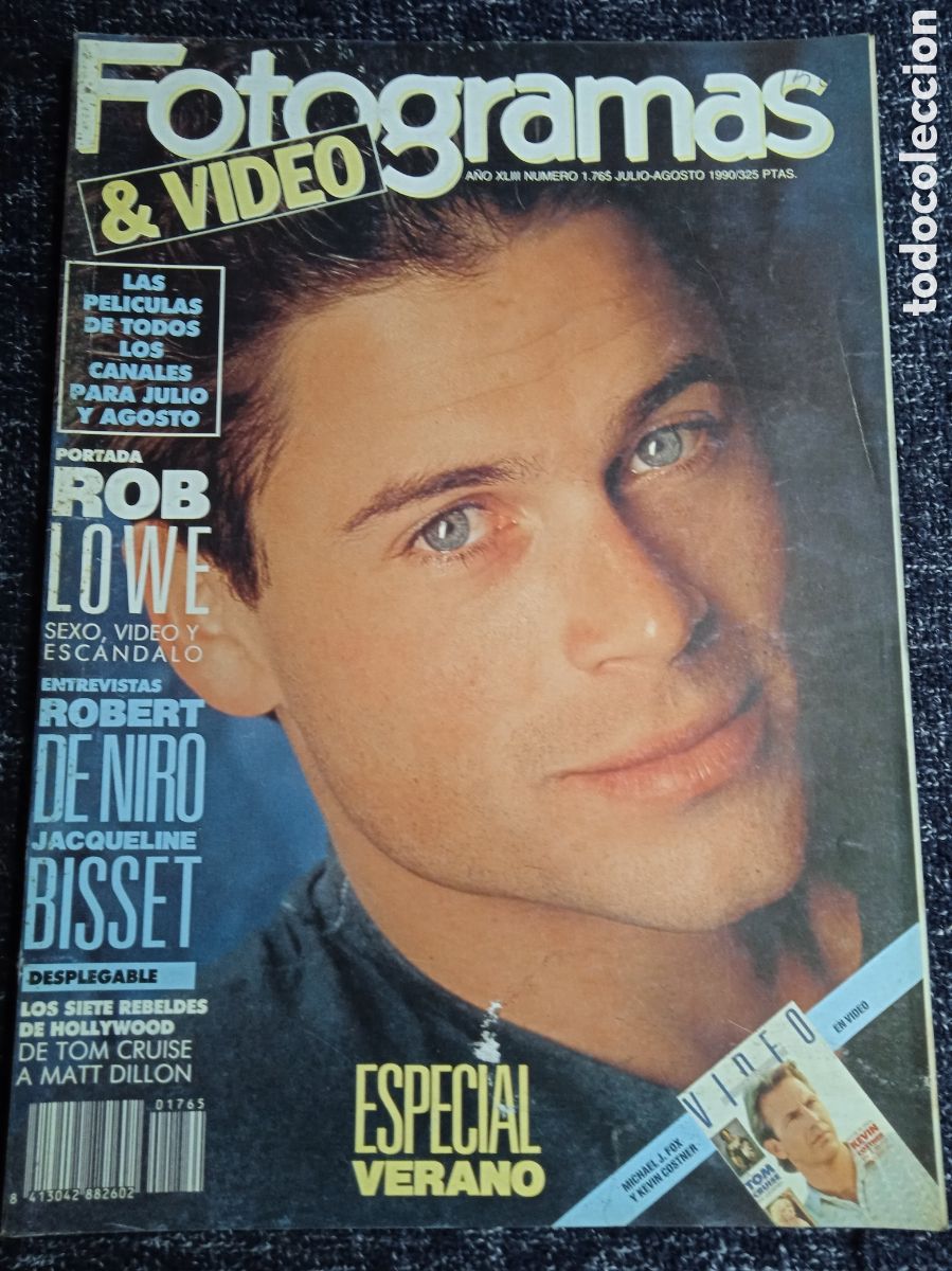 Cine: FOTOGRAMAS N&ordm;. 1765 A&Ntilde;O 1990. - ROB LOWE. ROBERT DE NIRO.