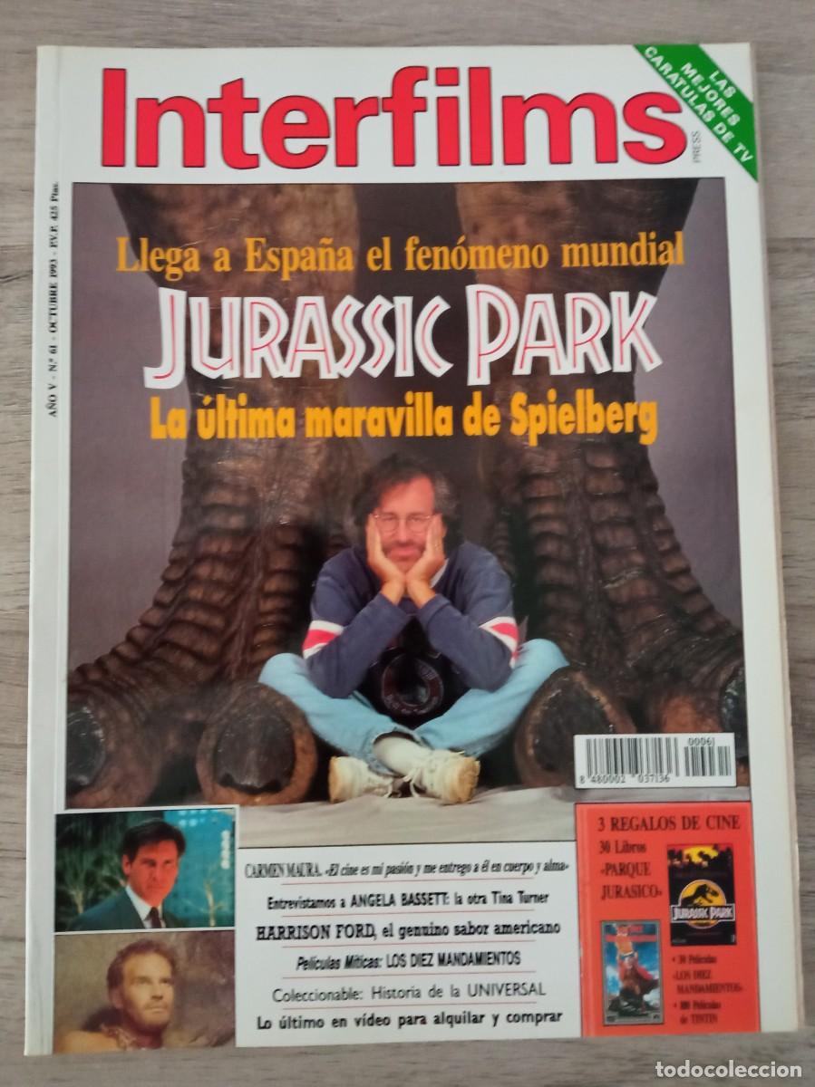 Cine: INTERFILS N&ordm; 61, OCTUBRE 1993, JURASSIC PARK