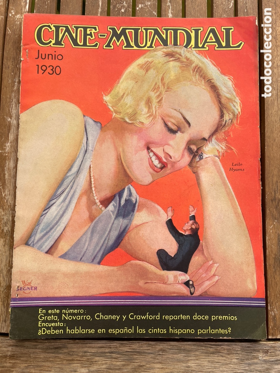 Cinema: Cine mundial. Junio de 1930. Volumen XV, n&uacute;mero 6.
