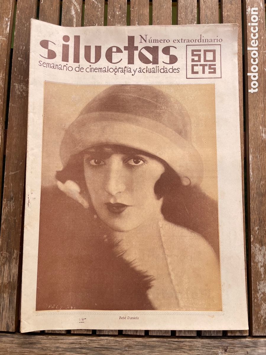 Cin&eacute;ma: Siluetas. Semanario cinematogr&aacute;fico. Marzo de 1930. N&uacute;mero extraordinario.
