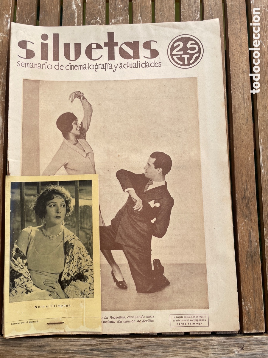 Kino: Siluetas. Semanario cinematogr&aacute;fico. Abril de 1930. N&uacute;mero 16.