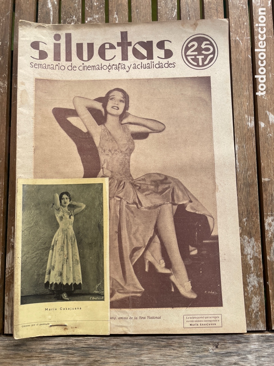 Cin&eacute;ma: Siluetas. Semanario cinematogr&aacute;fico. Abril de 1930. N&uacute;mero 17.