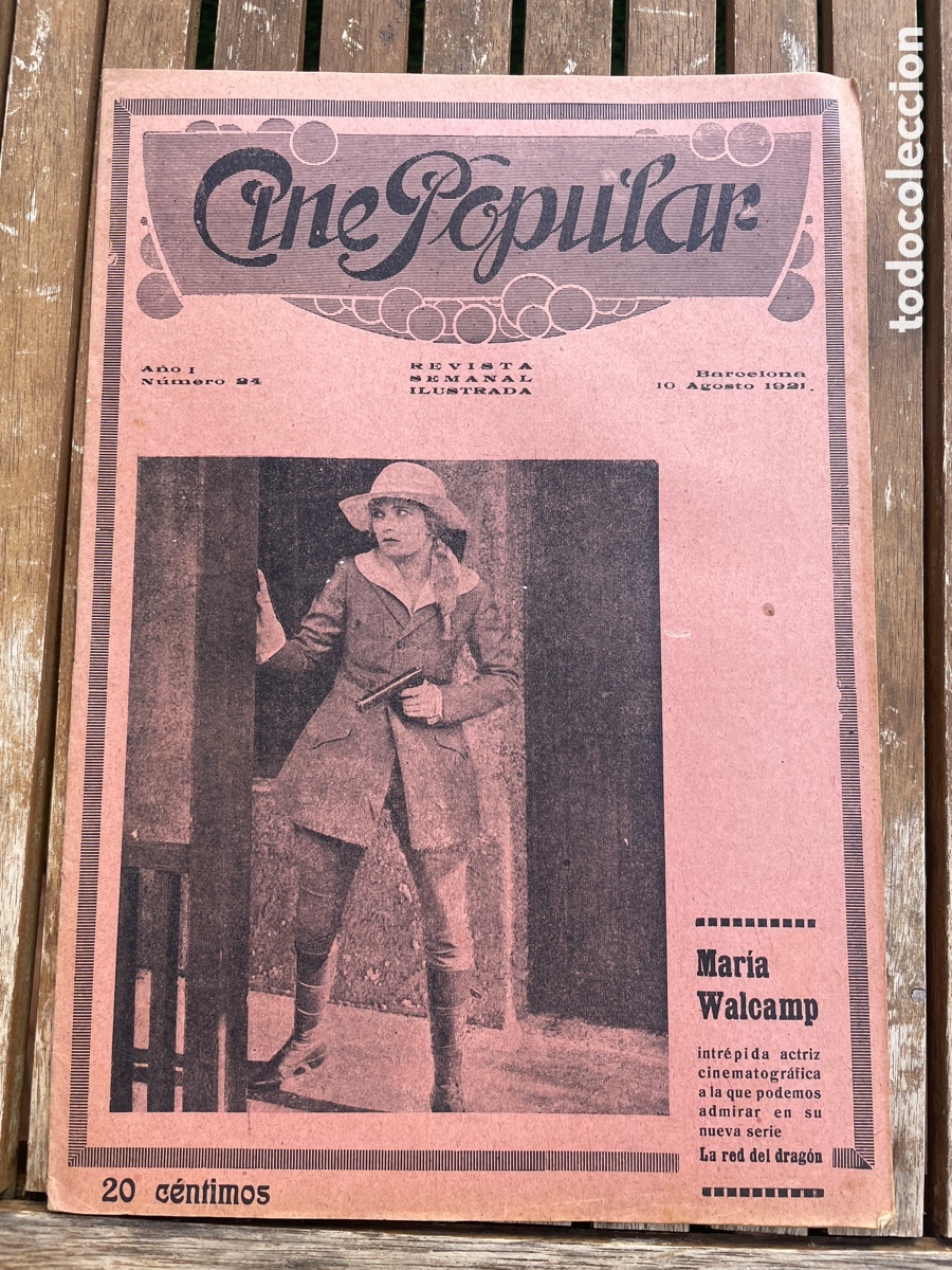 Kino: Cine Popular. 10 de agosto de 1921. N&uacute;mero 24.