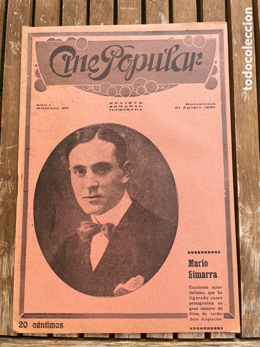 Kino: Cine Popular. 31 de agosto de 1921. N&uacute;mero 27.