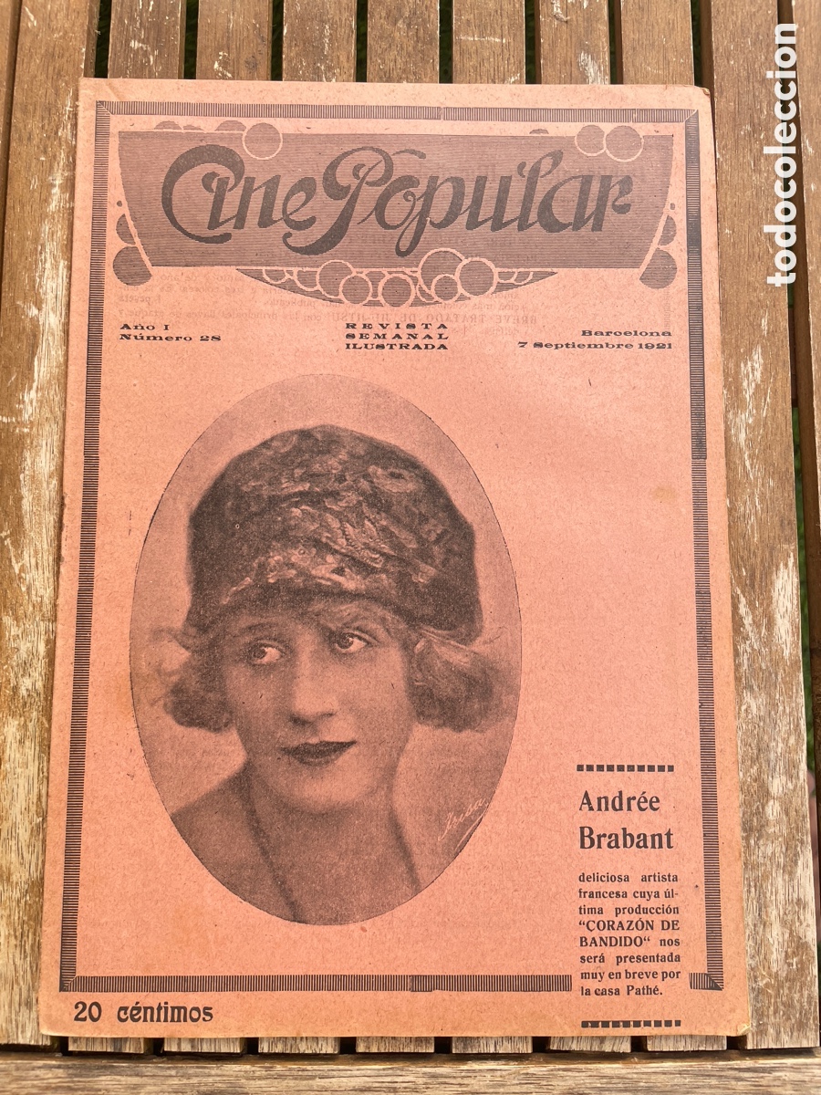 Kino: Cine Popular. 7 de septiembre de 1921. N&uacute;mero 28.