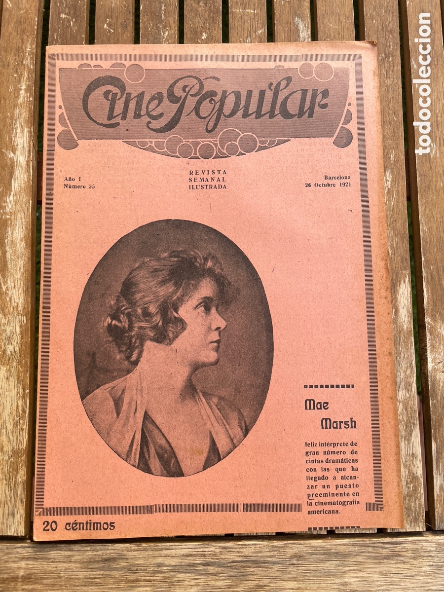 Kino: Cine popular. 26 de octubre de 1921. N&uacute;mero 35.