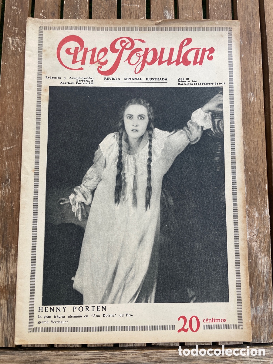 Kino: Cine Popular. 22 de febrero de 1923. N&uacute;mero 104.